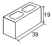 <p>B20 | 190MM | 16KG<br />
B15 | 140MM | 12,5KG</p>
