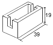 <p>V20/40 | 190MM | 13,70KG<br />
V15/40 | 140MM | 10,80KG</p>
